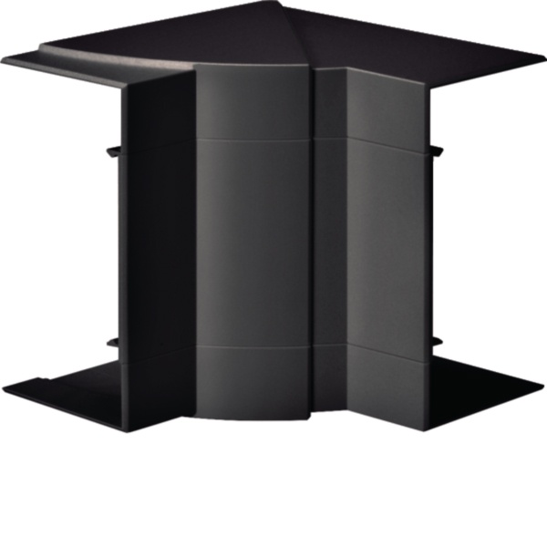 Hager BR651304H9011 Inneneck einstellbar hfr PC/ABS zu BR/A OT80mm graphitschwarz