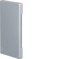 Hager BR651306LAN Endstück kaschierend hfr PC/ABS zu BR/A OT80mm lackiert Aluminium