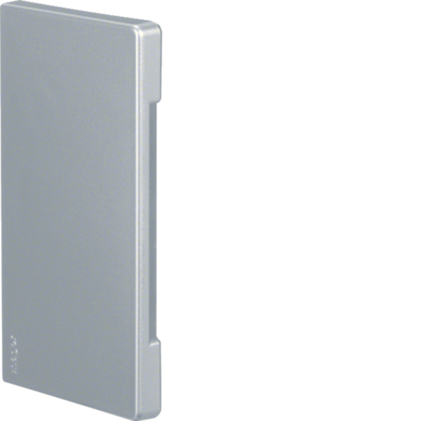 Hager BR651306LAN Endstück kaschierend hfr PC/ABS zu BR/A OT80mm lackiert Aluminium