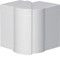 Hager BR651003H9016 Außeneck einstellbar hfr PC/ABS zu BR/A/S OT80mm verkehrsweiß