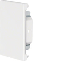Hager BRS6510069016 Endstück kaschierend Stahlblech 68x100mm OT80mm verkehrsweiß