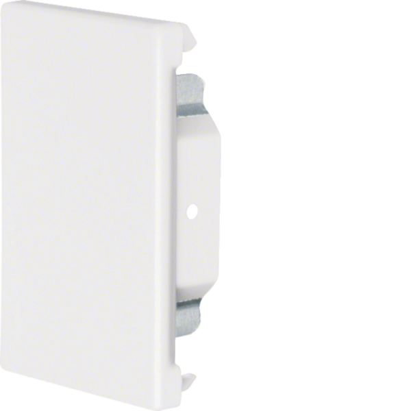 Hager BRS6510069016 Endstück kaschierend Stahlblech 68x100mm OT80mm verkehrsweiß