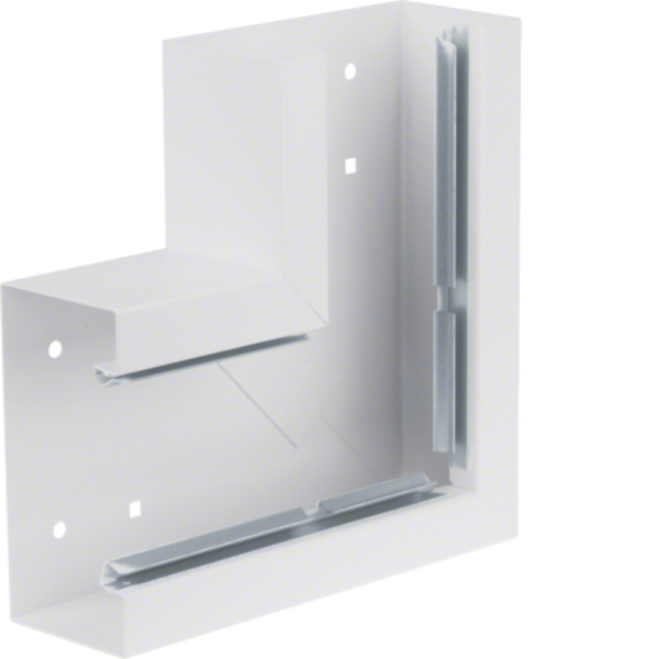 Hager BRS6513059016 Flachwinkel Grund- profil Stahl 68x130 OT80mm verkehrsweiß