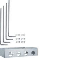 Hager XEVA140 Bodensockel für Ladestation Standfuß XEVA11x