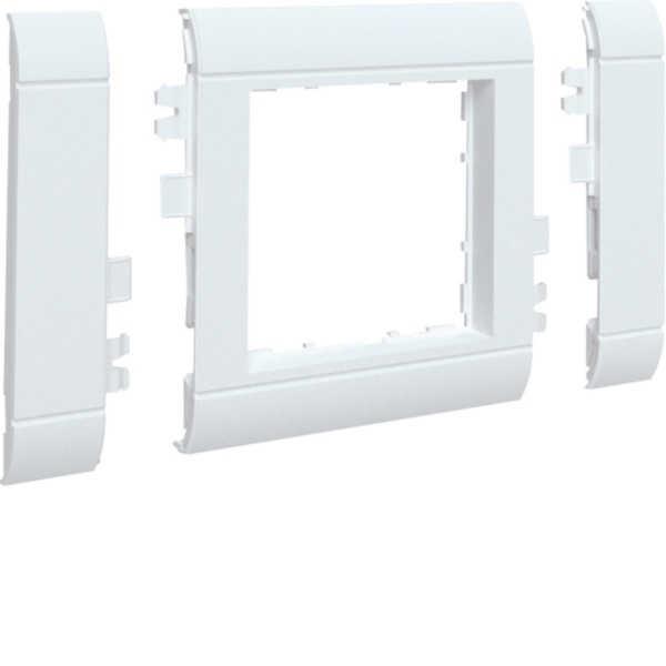 Hager GR0800B9016 Rahmenblende modular ZS 50mm OT80mm hfr verkehrsweiß