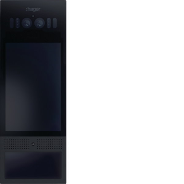 Hager RTQ541X Außenstation Video Touchdisplay IP GE +RFID +PIN intercom