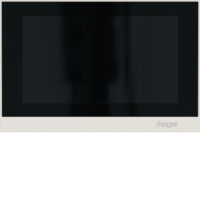 Hager RTQ600X Innenstation Video IP freisprechen 2Draht Anschluss weiß
