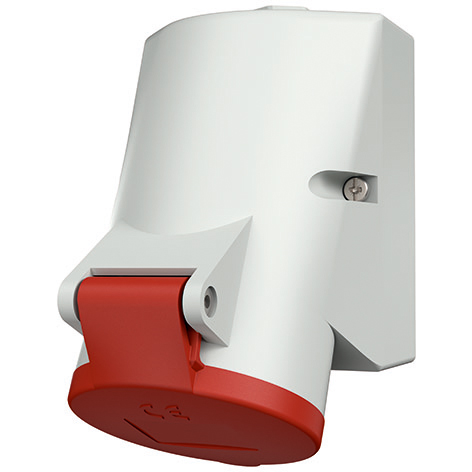 Mennekes Mennekes 3331 Wanddose TwinCONTACT 16A5p6h400V IP44