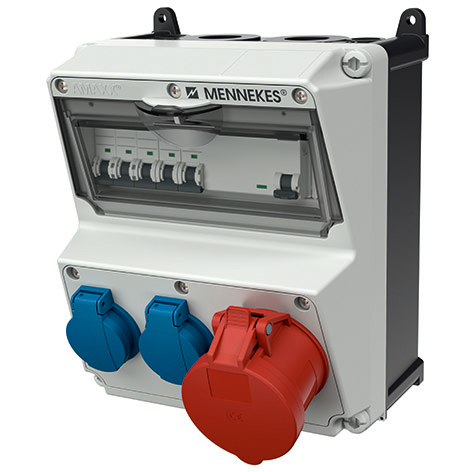 Mennekes Mennekes 920015 AMAXX Steckdosen-Kombination IP44