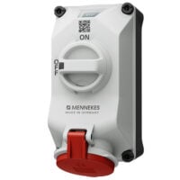 Mennekes 5613506G Wandsteckdose DUOi 32A5P6h 400V IP44
