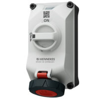 Mennekes 5612506G Wandsteckdose DUOi 16A5P6h 400V IP69