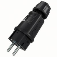 Mennekes 152072 Stecker SCHUKO 16A2p+PE 230V IP54