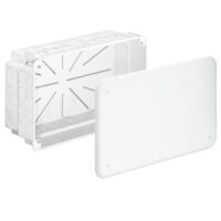 Kaiser 1092-90 Verbindungskasten 240x142x87mm halogenfrei mit Deckel+Schr.