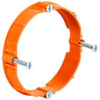 Kaiser 9155-61 Hohlwand Putzausgleich- Ring h=10 Schraubabst. 60mm mit Schrauben