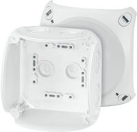 Hensel KF 0400G Kabelabzweigkasten UV ohne Klemme bis 4qmm 3ph 6qmm 1ph wetterf.