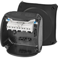 Hensel KX 0404 C Kabelabzweigkasten 1,5-4qmm 5polig schwarz Ex-Zone 2 u.22