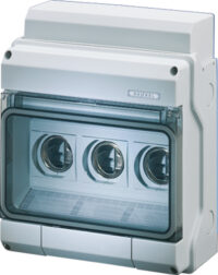 Hensel KV 9363 KV-Sicherungsgehäuse 3x63A Diazed (D III) E 33
