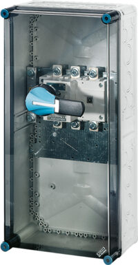 Hensel Mi 7455 Lastschaltergehäuse 250A 3polig+PE+N