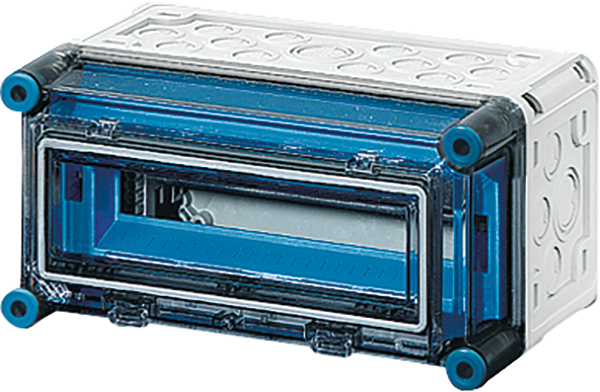 Hensel Hensel Mi 1111 Automatengehäuse 12TE m.1Klappdeckel