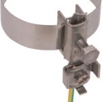 Dehn 540910 BRS27.60AQ425V2A Erdungsbandrohrschelle 3/4-2Zoll