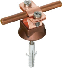 Dehn 274167 LHZS8.10FL20KSKD8X40CU Leitungshalter NIRO/galCu für Rd 8-10mm
