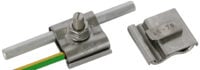 Dehn 540249 UEK 8.10 AQ4 50 HKSM8X25 V2A UNI-Erdungsklemme NIRO für Rd 8-10mm