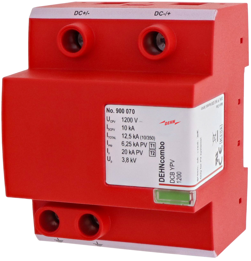 Dehn 900070 DCB YPV 1200 Kombiableiter DEHNcombo YPV f&uuml;r Photovoltaik-Systeme bis