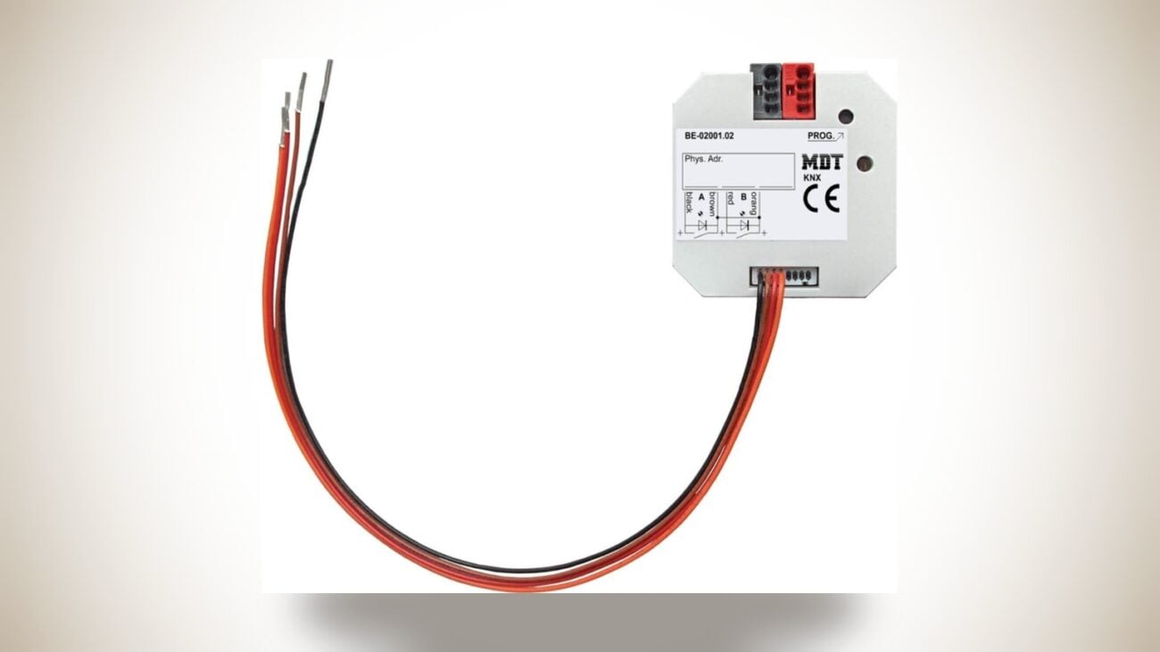 MDT KNX Binäreingang & Tasterschnittstelle BE: konventionelle Taster einbinden