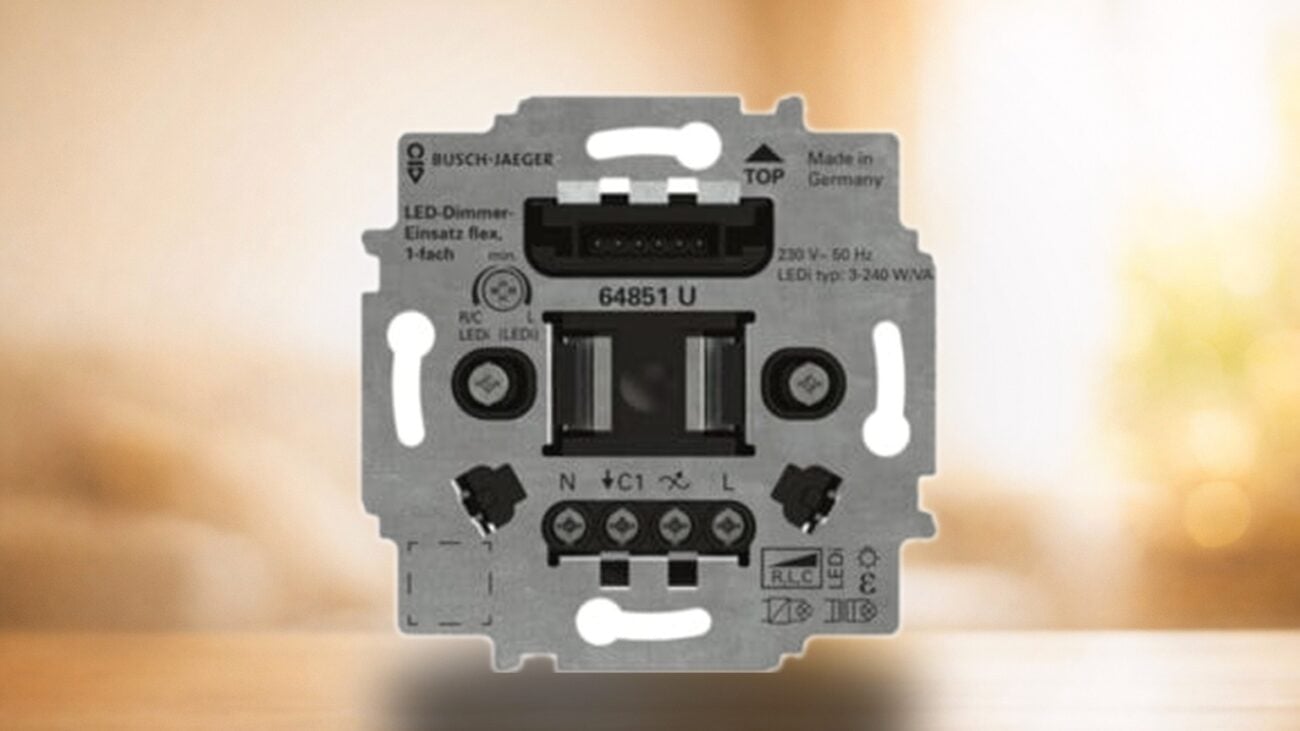 Busch-Jaeger Dimmer für LED: Dreh-, Serien- und Universaldimmer