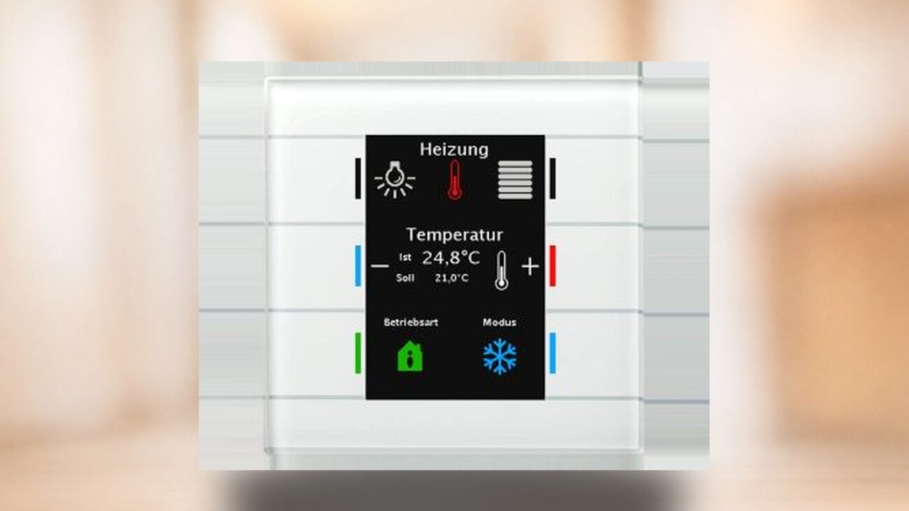 MDT Glastaster II Smart (BE-GT): der Premium-KNX-Taster