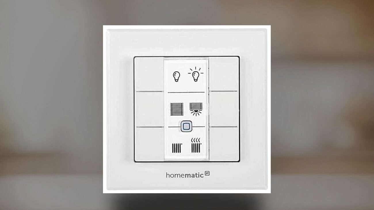 Homematic IP Bedienelemente: Wandtaster, Fernbedienungen & Displays