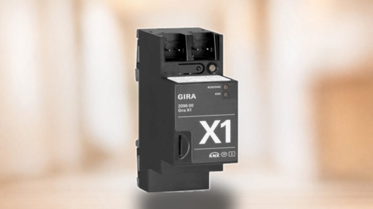 Gira X1: der KNX-Server für Visualisierung und Logik – Funktionen, Grenzen, Einrichtung
