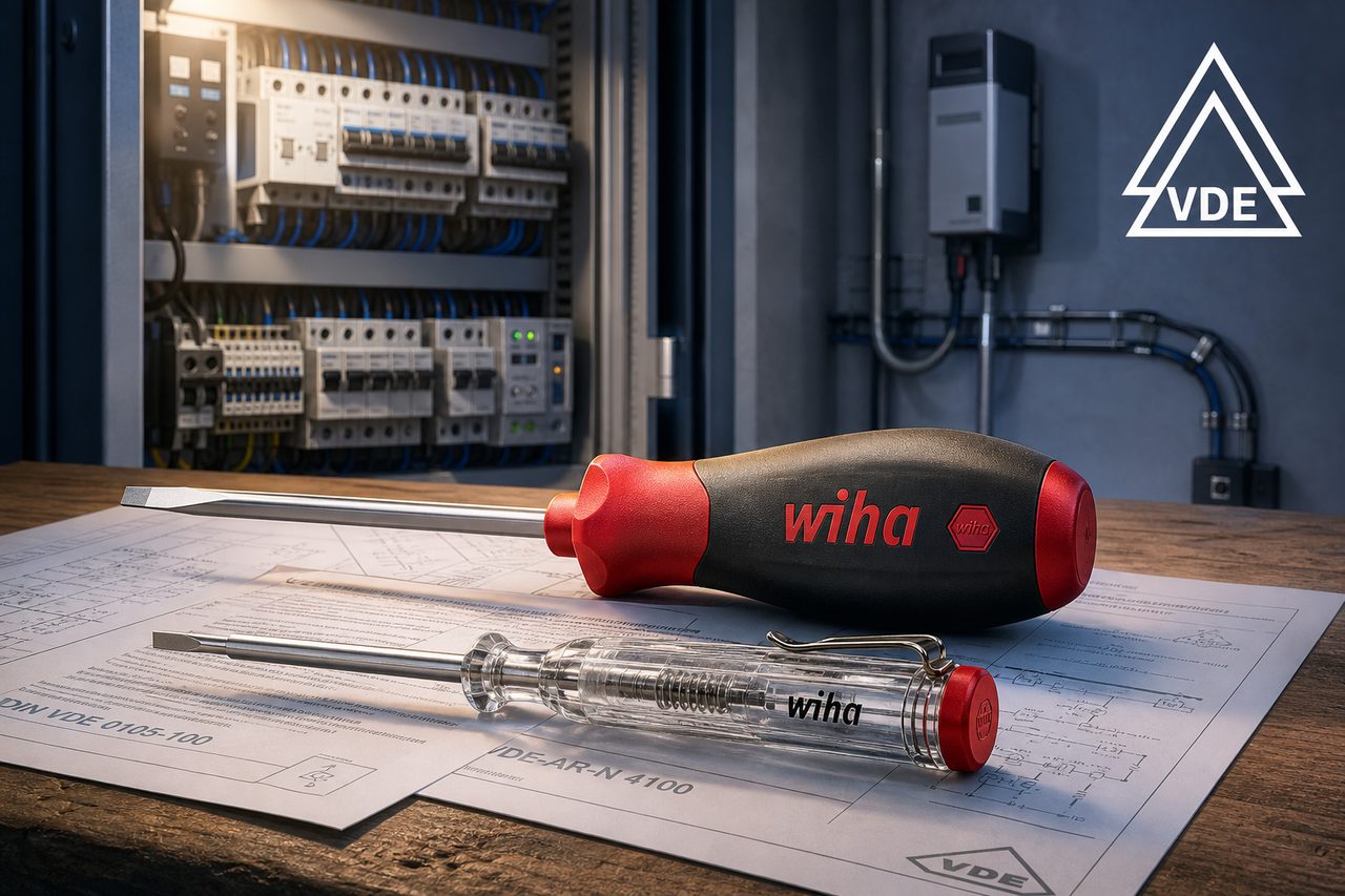 VDE-Werkzeug für Elektriker: Was die 1000-V-Kennzeichnung wirklich garantiert