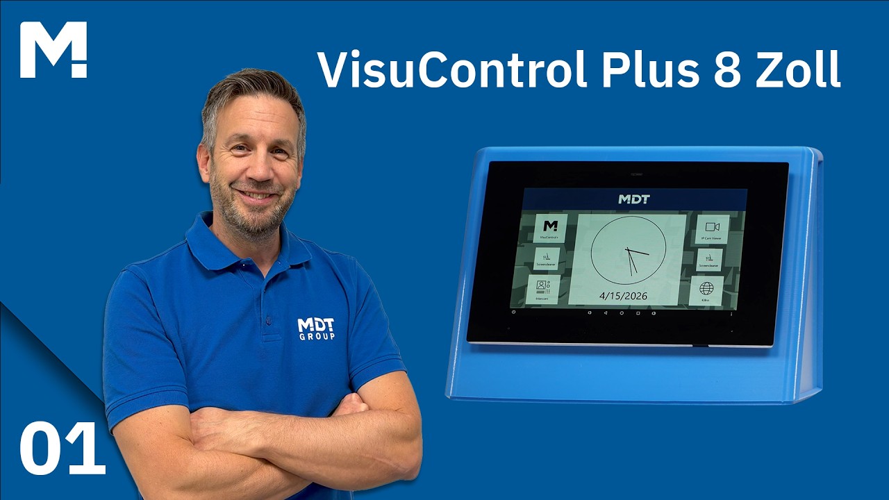 Video-Vorschau: Dein ganzes Gebäude auf einem KNX-Panel! | MDT Technologies