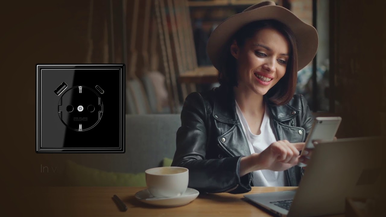 Video-Vorschau: Volle Power – JUNG SCHUKO® Steckdosen mit USB