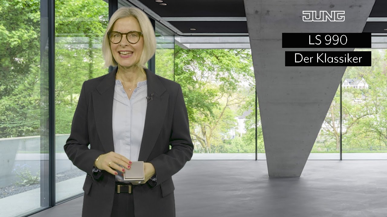 Video-Vorschau: LS 990 von JUNG – Der Schalterklassiker