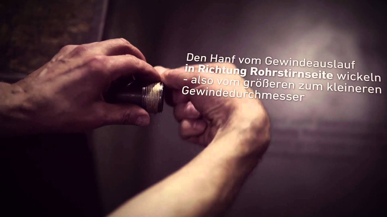 Video-Vorschau: Trainingsvideo: Herstellen einer Gewindeverbindung mit Tempergussfittings – GF Piping Systems