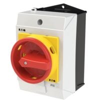 Eaton (Moeller) Hauptschalter 4polig 20A Aufbau Not-Aus T0-2-8324/I1/SVB