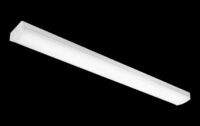 SG LEUCHTEN LED-Anbauleuchte 38W 3000K HURDAL 113132 5620lm weiß Konverter