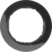 BERKER Rahmen 1-fach schwarz lackiert Kunststoff R.Classic MAN0306224