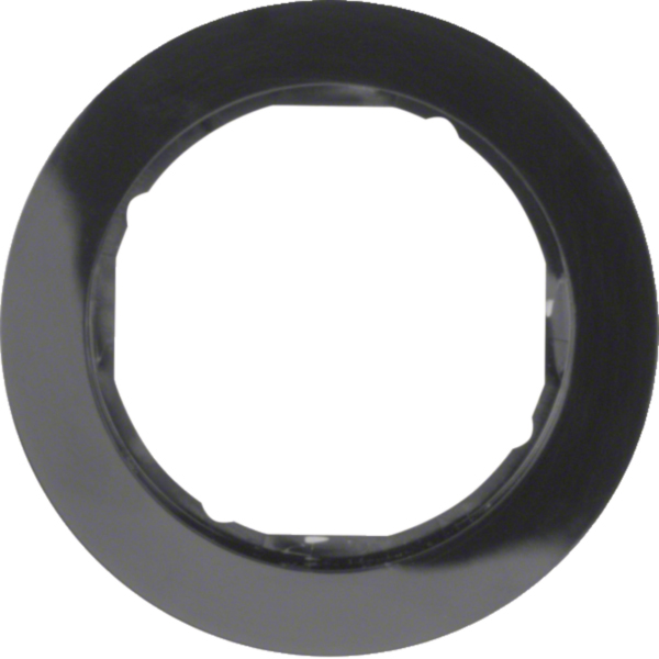 BERKER Rahmen 1-fach schwarz lackiert Kunststoff R.Classic MAN0306224
