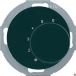 BERKER Raumtemperaturregler Unterputz gn matt R.Classic MAN0300924 Basis+Adapterpl