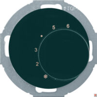 BERKER Raumtemperaturregler Unterputz gn matt R.Classic MAN0300924 Basis+Adapterpl