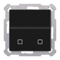 MDT Bewegungsmelder-Bus KNX Unterputz schwarz 180° v15° 1,1m BWM-55T06.03S