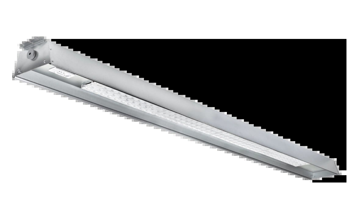 SG LEUCHTEN LED-Anbauleuchte 76W 4000K ARENA ECO 607026 10960lm grau Konverter