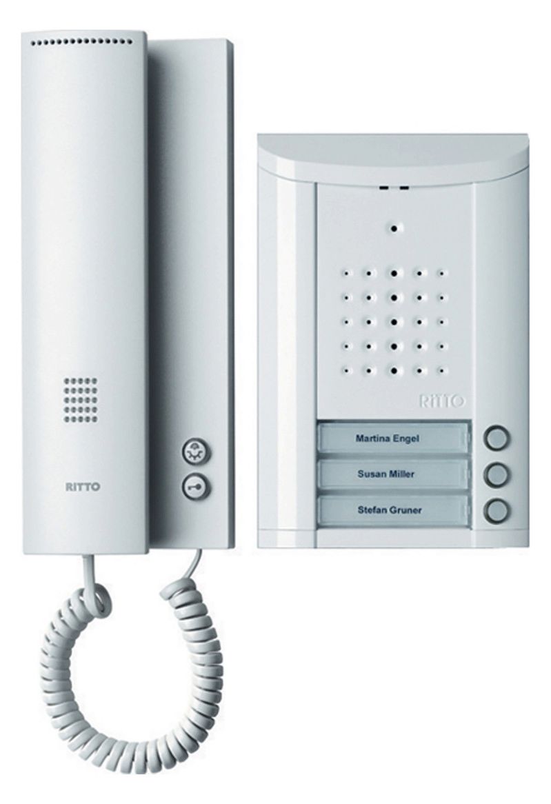 Comelit Ritto 1841370 Entravox Komplettpaket 3WE weiss