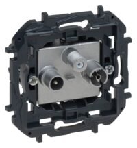 Legrand 864057B Niloe Step V4 Einsatz Tv-R-Sat Einzeldose