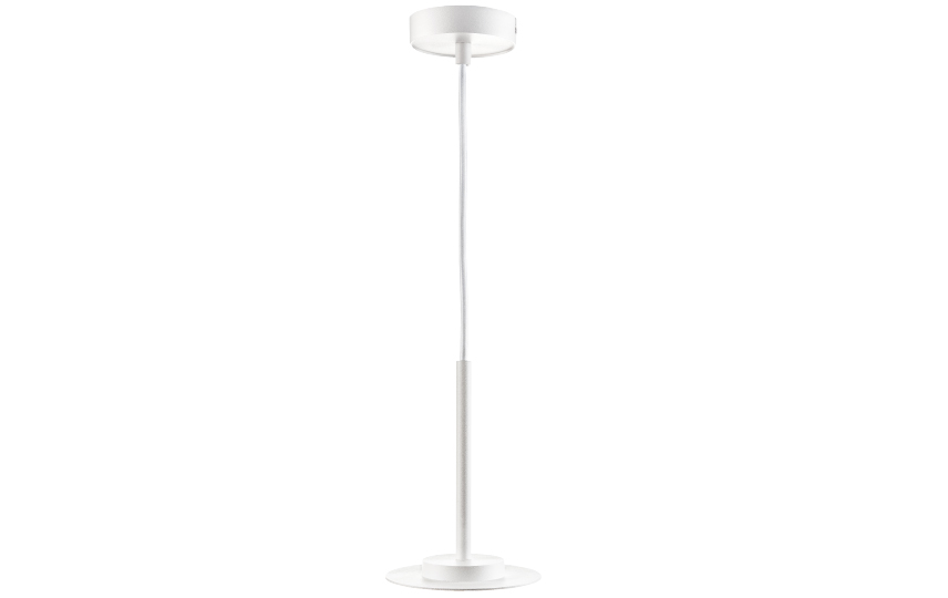SG LEUCHTEN Seilabhängung weiß ST L5000mm Disc 760 616112 B102mm H22mm