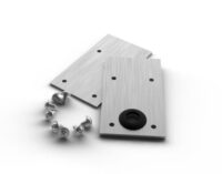 Endkappe Set Edelstahl Bodeneinbauprofil 3D PGF911