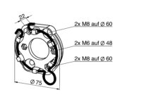 Somfy Universallager 9910008